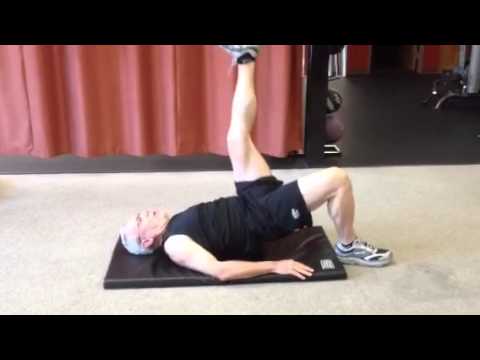 Working Out: Single Leg Bridge