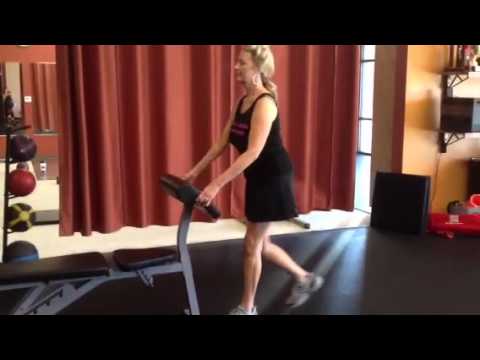 Working Out: Step Back Lunge