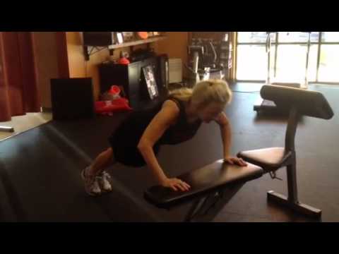 Working Out:  Push Ups
